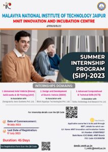 Summer Internship 2023